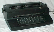 Picture of selectric typewriter